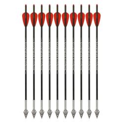 10 Fl&egrave;ches de chasse 13 pouces en carbone pour FMA Supersonic ProHunt Pack
