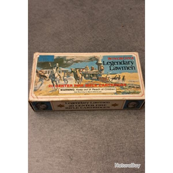 Boite de munition pour winchester commemorative legendary lawmen