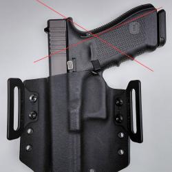 Holster de ceinture OWB pour Glock 17 gen4 "TRB Holsters"