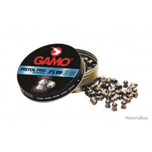 Plombs Gamo Pistol Pro 4,5mm (.177) 0,45g