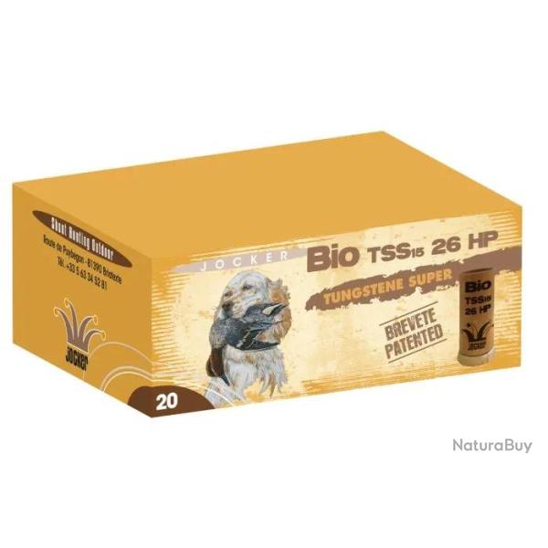 Cartouches Jocker Bio TSS 26 HP Cal. 20 70