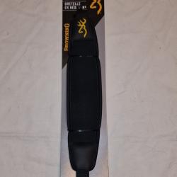 Bretelle de carabine néoprène noire Browning HILMAR SUPER DESTOCK !!!