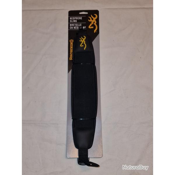 Bretelle de carabine noprne noire Browning HILMAR SUPER DESTOCK !!!