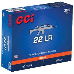 Balles 22 LR CCI AR Tactical - 40 gr
