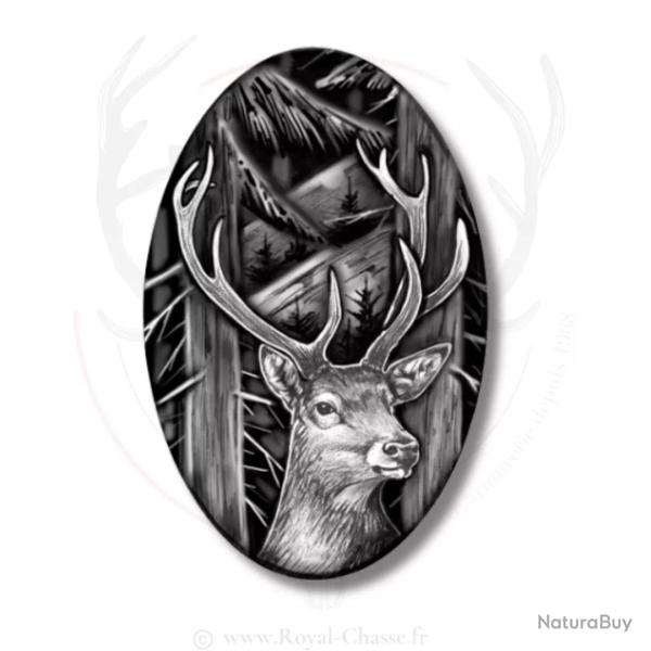 Calotte en argent Grand Cerf BLASER