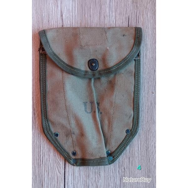 Housse de pelle US Mod�le 1943 1er mod�le  Transition