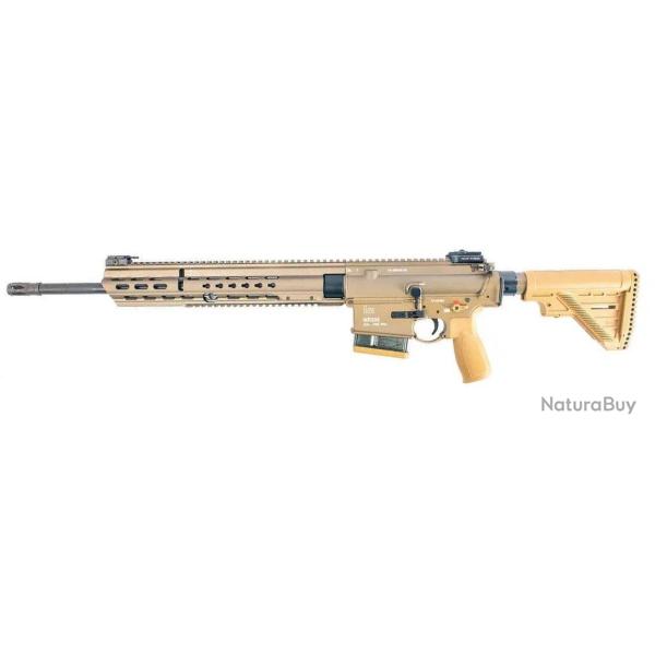 Carabine HK MR308 A3 20 ", Cal.308, with Slim-Line HKey Handguard - FDE