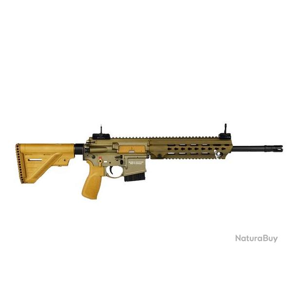 Carabine HK MR223 A3 14,5", Cal. 223, Slim-Line HKey Handguard - FDE