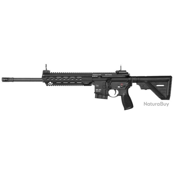Carabine HK MR223 A3 16,5", Cal. 223, Slim-Line HKey Handguard - Noir