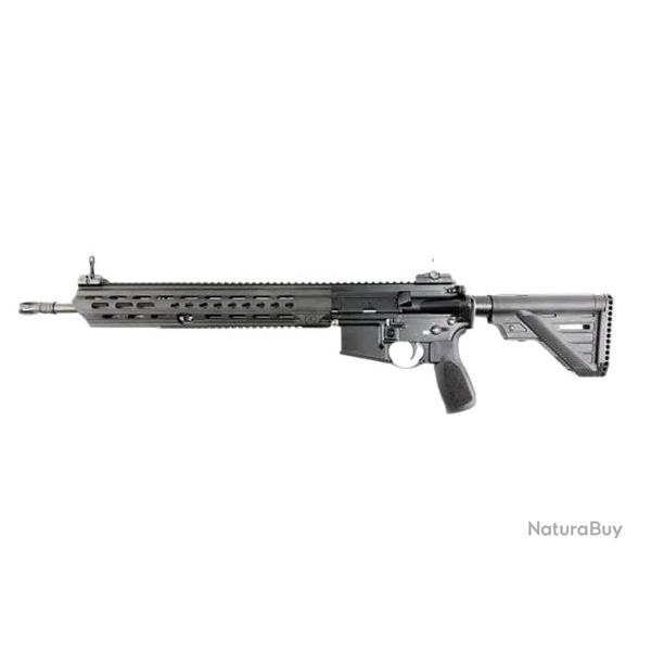 Carabine HK MR223 A3 16,5", Cal. 223, LONG Slim-Line HKey Handguard - Noir
