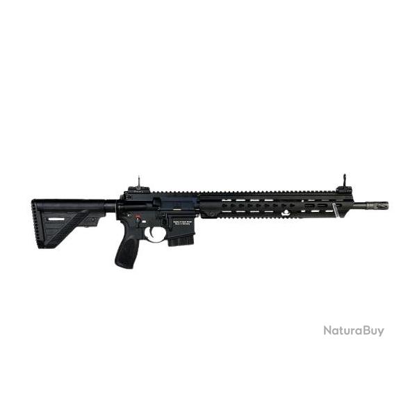 Carabine HK MR223 A3 16,5", Cal. 223, LONG Slim-Line HKey Handguard - Noir