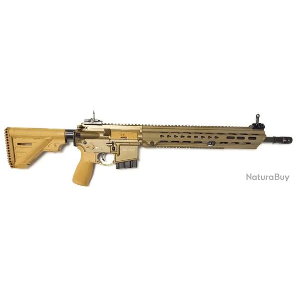 Carabine HK MR223 A3 16,5", Cal. 223, LONG Slim-Line HKey Handguard - FDE