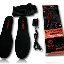 PROHUNT SEMELLE CHAUFFANTE AVEC TELECOMMANDE 45/46