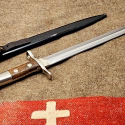 Suisse Schmidt Rubin Ba&iuml;onnettes M1918 pour fusil K11 K31 21C