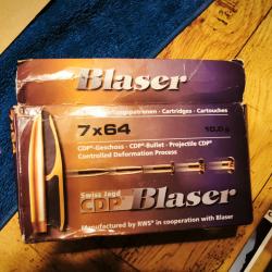 Balles BLASER 7*64Boîtes avec 17 balles