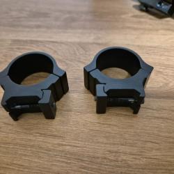 Colliers pour optique 30mm