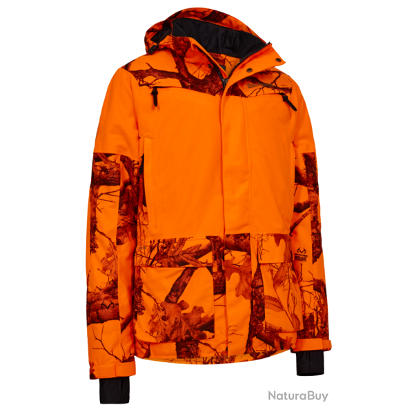 Veste chauffante HEAT Game Realtree orange DEERHUNTER