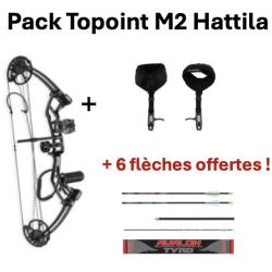 Pack arc &agrave; poulies Topoint M2 Bleu