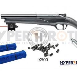Pack d&eacute;fense chevrotine T4E HDS68 TS68 Gen2 - Fusil balle caoutchouc