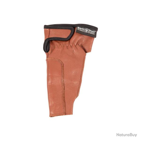 Gant de main d'arc Buck Trail enti�rement en cuir LH Lrg