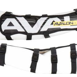 Prot&egrave;ge-bras double en polyester Avalon XL 32,5cm Noir
