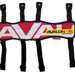 Prot&egrave;ge-bras double en polyester Avalon XL 32,5cm Rouge