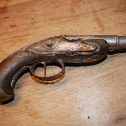 Pistolet à silex à balle forcée à restaurer