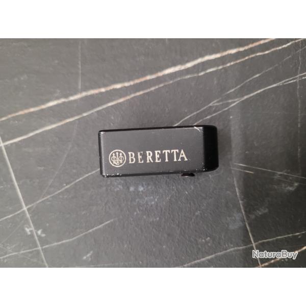 Talon de chargeur alu +2 Beretta 92
