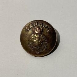 Bouton en laiton CANADA ww2