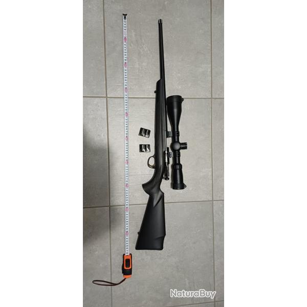 Carabine T-Bolt gaucher .22lr lunette 4-16�50