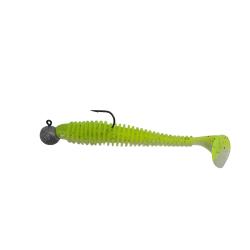 LTS Leurre mont&eacute; 4" 7GR chartreuse ventre nacr&eacute;