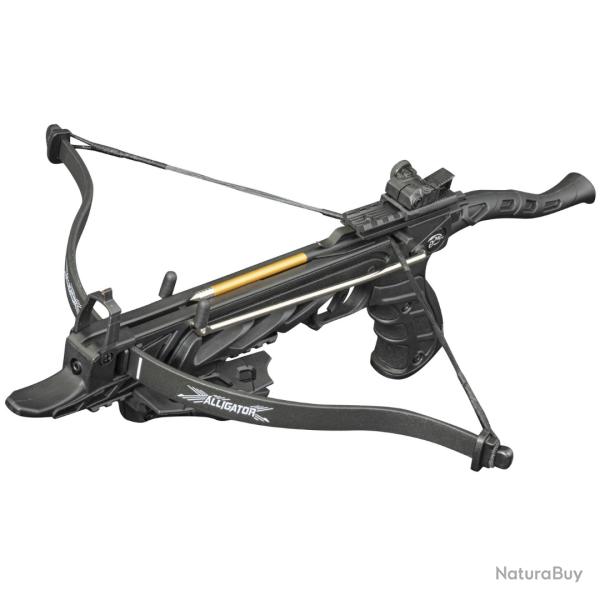 Arbal�te pistolet 80 lbs Alligator Man Kung Black