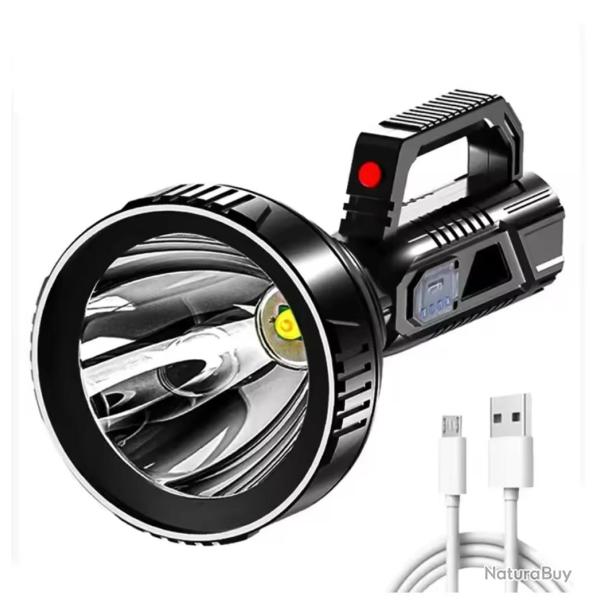 ENCHERE 1 euro.....Lampe torche LED puissante et rechargeable