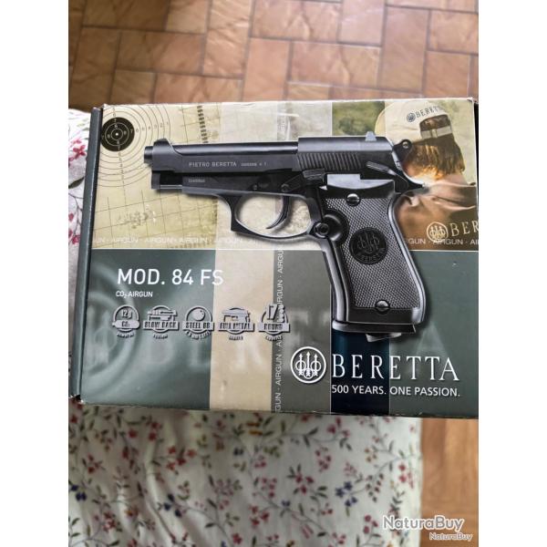 pistolet umarex CO2 4,5 BB beretta 84 FS