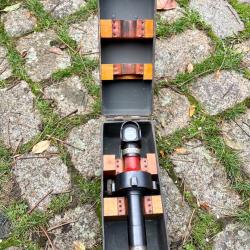 optique lunette de vis&eacute;e d'artillerie allemande WW1 rundblick fernrohr 14 pour canon de 10 cm K.14