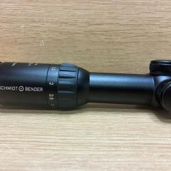 Lunette schmidt et bender 1.1-4x24 lunette chasse en battue Réticule lumineux