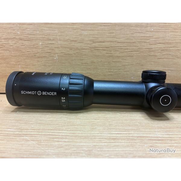Lunette schmidt et bender 1.1-4x24 lunette chasse en battue Rticule lumineux