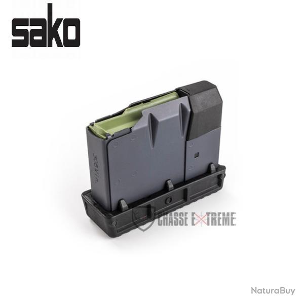 Chargeur SAKO TRG M10 8Cps Cal 338Lm/ 300Nm Noir