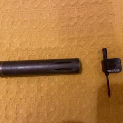 Cache flamme avec cl&eacute; de serrage en Torx