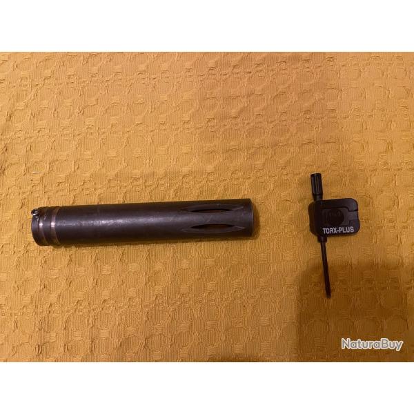 Cache flamme avec cl� de serrage en Torx