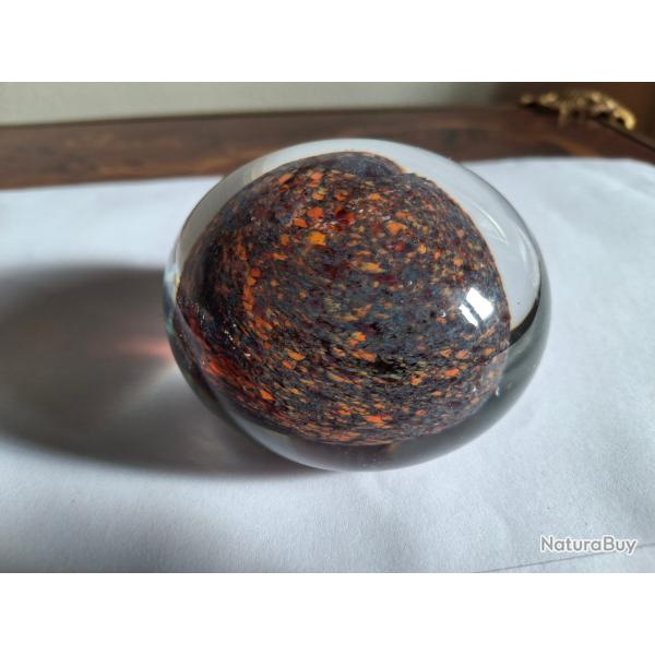 Sulfure boule presse-papiers moderne parfait �tat