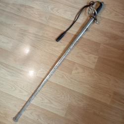 Sabre 1882 d'officier d'infanterie 1912