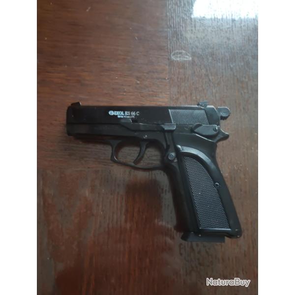 pistolet CO2 4,5 BB EKOL ESC 66 C