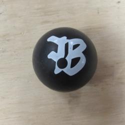 Boule de levier d'armement pour carabine à verrou en caoutchouc noir