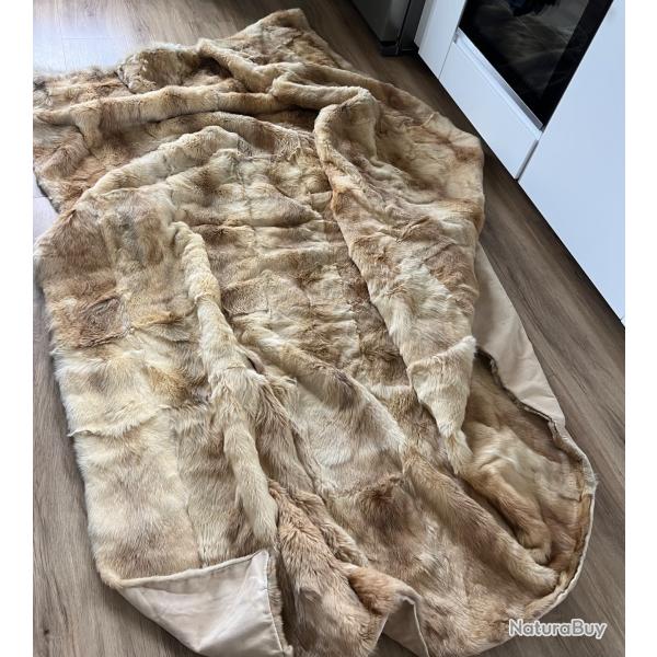 Dessus de lit peau de renard
