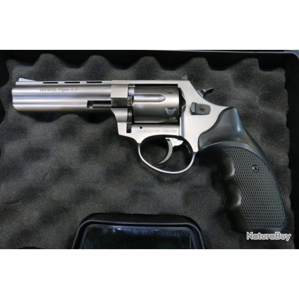 Revolver d'Alarme Ekol Viper 4,5" cal 9 RK OCCASION 1 SANS PRIX DE RESERVE