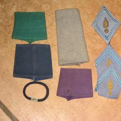Infanterie : Passants d'&eacute;paules d'identification arm&eacute;e fran&ccedil;aise
