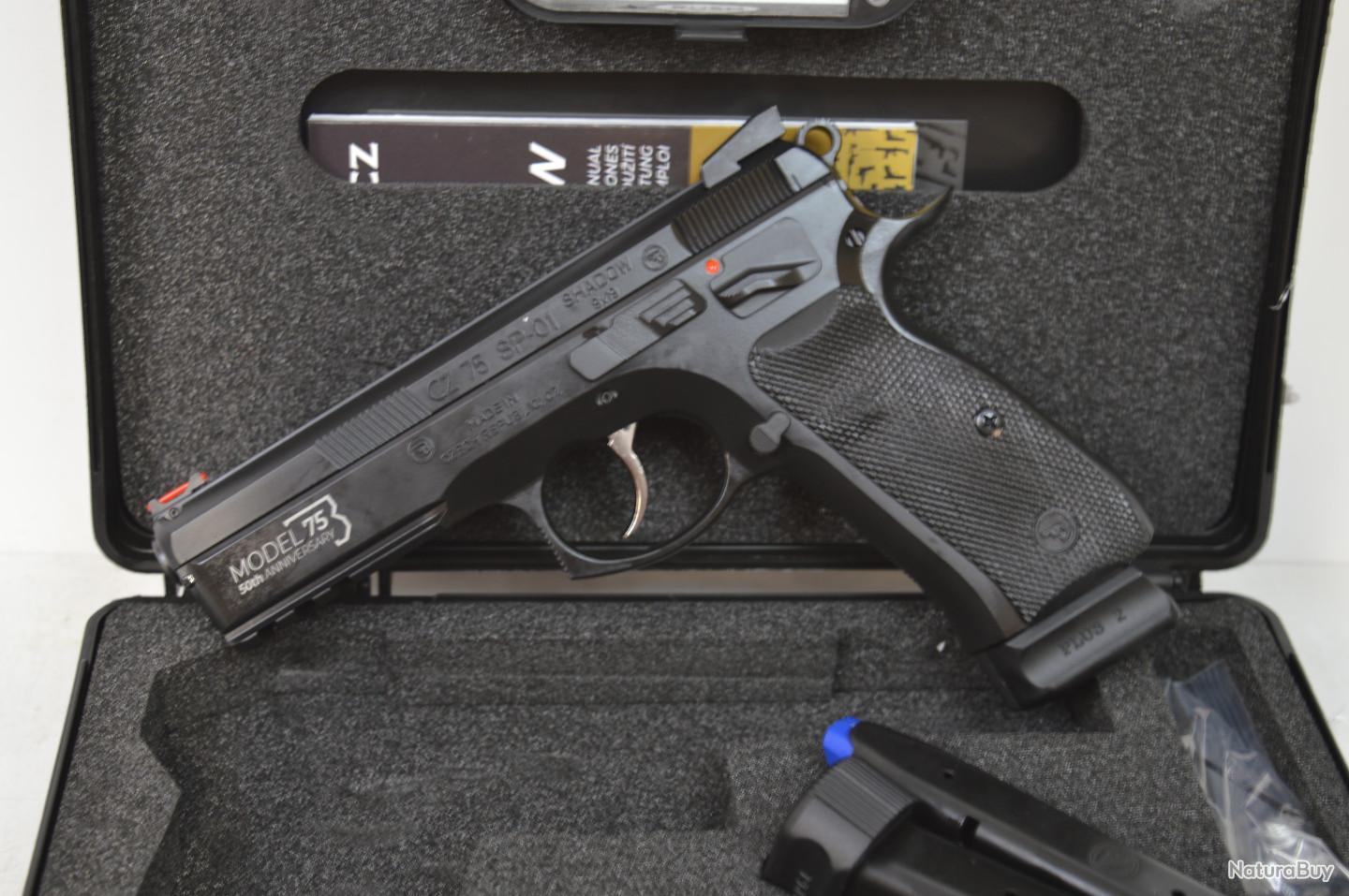 Pistolet CZ Shadow SP01 calibre 9x19 - Pistolets de Catégorie B (14243980)