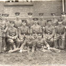 CPA -Photo Groupe Soldats Allemands - N&deg;4386