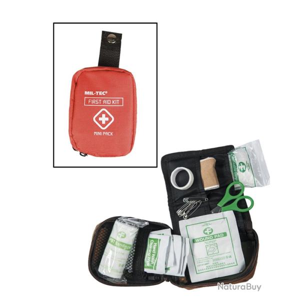 Pack de premiers secours format miniature Rouge